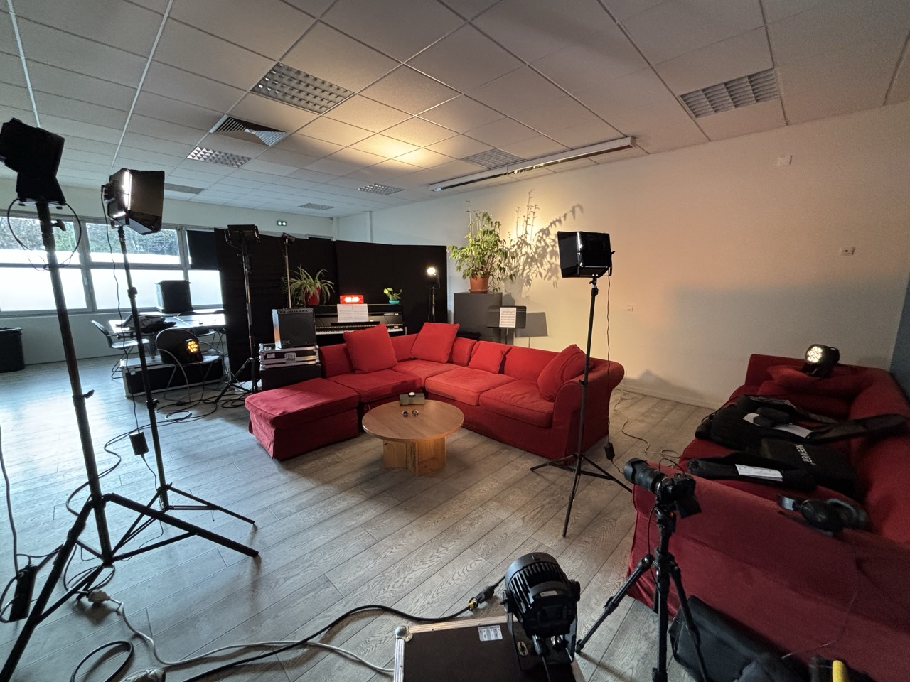 Tournage de l’interview