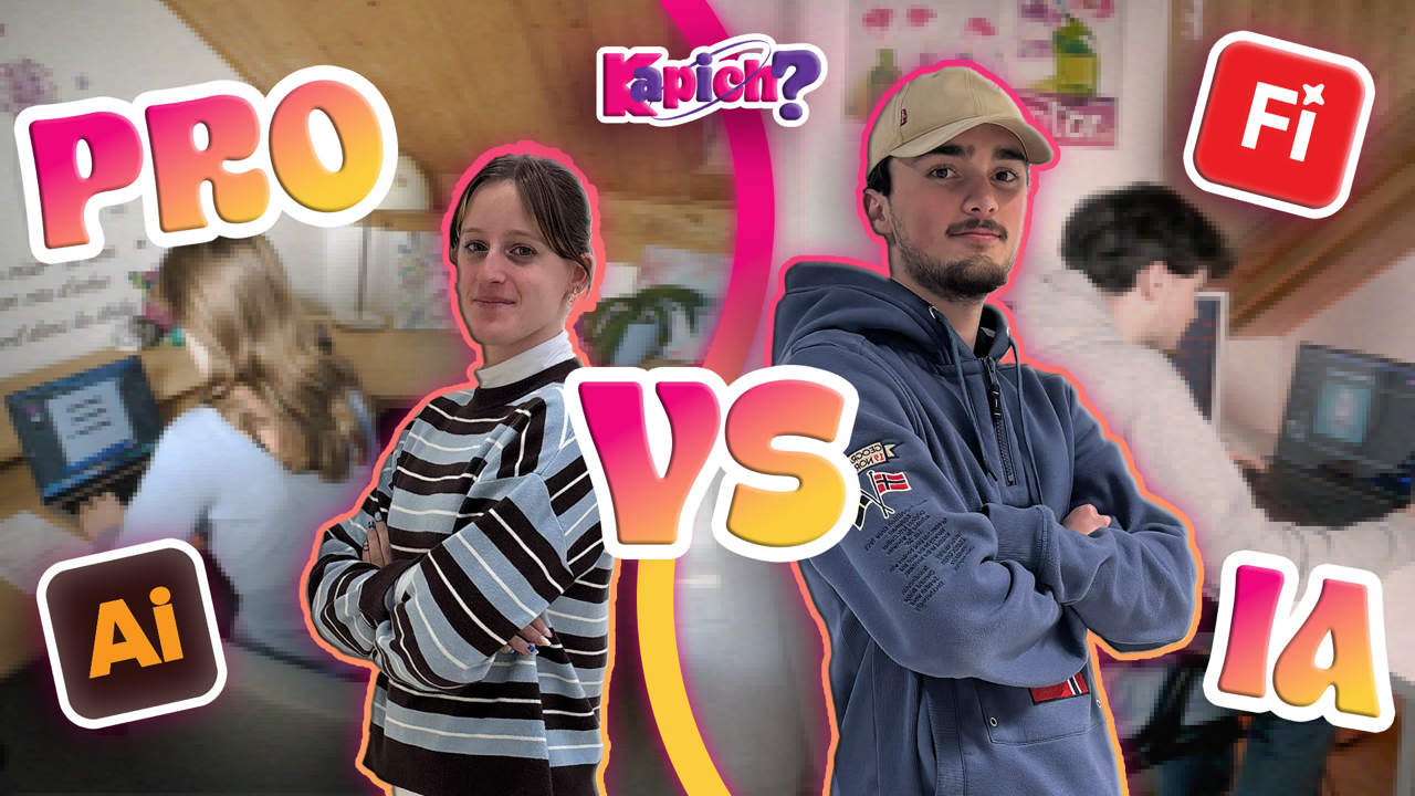 Pro vs IA édition graphiste