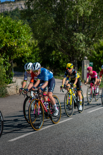 Concentration du peloton